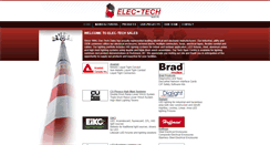 Desktop Screenshot of electechsales.com